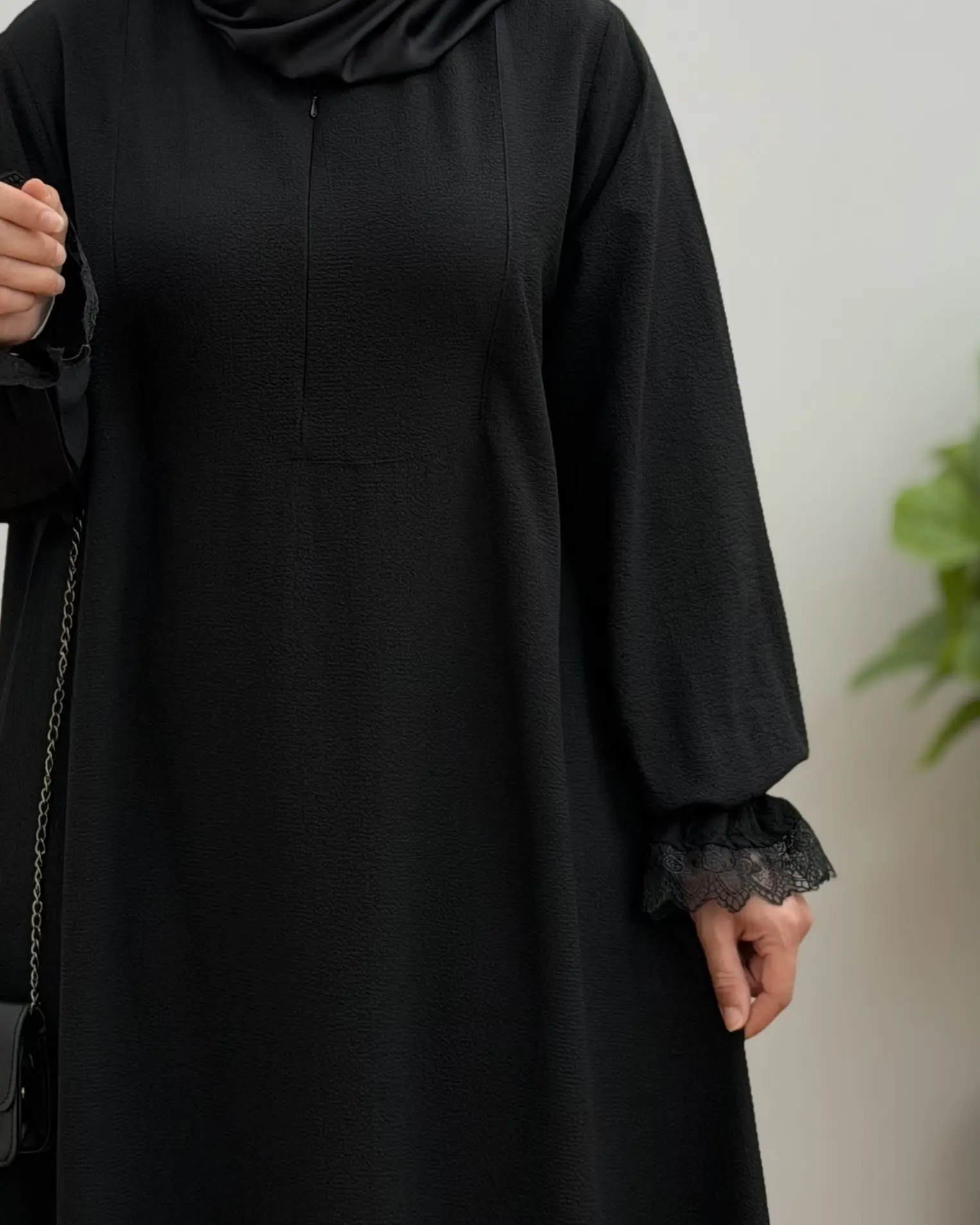 مانتو عبایی زنانه مدل سمانه (ویژه محرم)